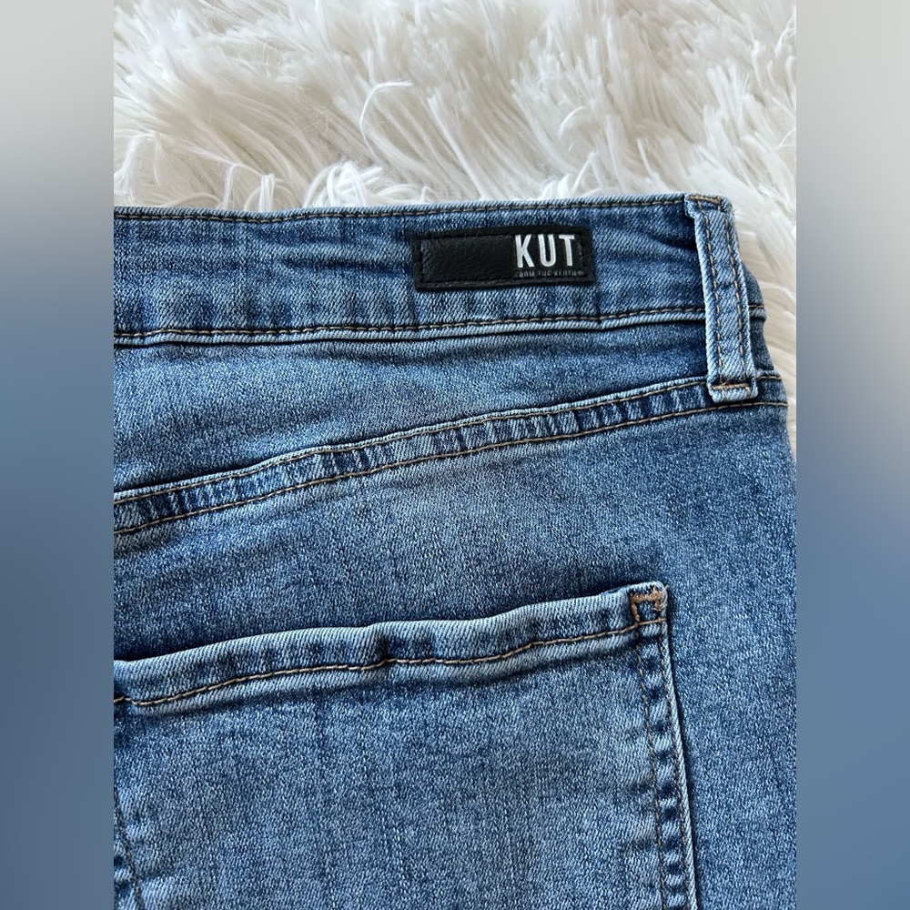 Kut from the Kloth | High Rise Rosa Ankle Vintage Straight Leg Jeans - Picture 9 of 9